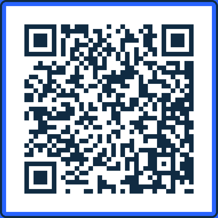 QR code that opens the Church Connect demonstration